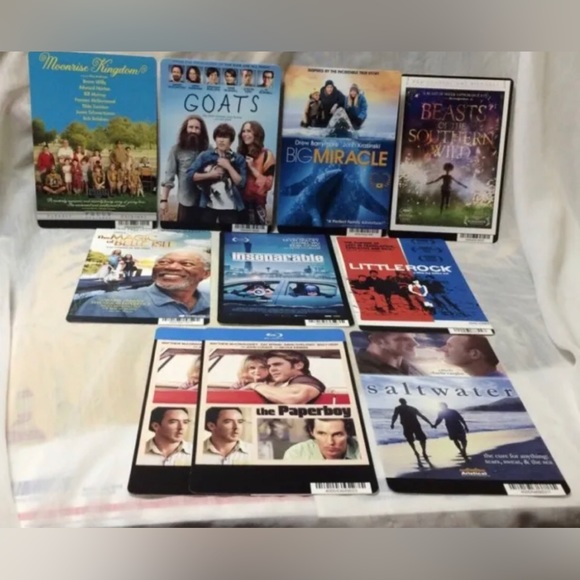 10 Blockbuster Movie Backer Cards Memorabilia Award Winners, Unique, Mixed Lot - Picture 1 of 12